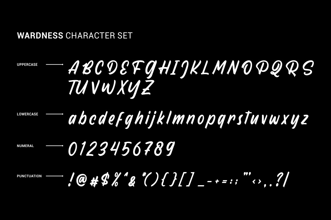 Wardness - Display Font