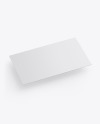 Paper Business Card Mockup