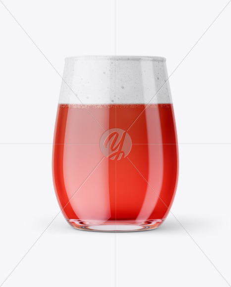 Tester Glass With Raspberry Ale