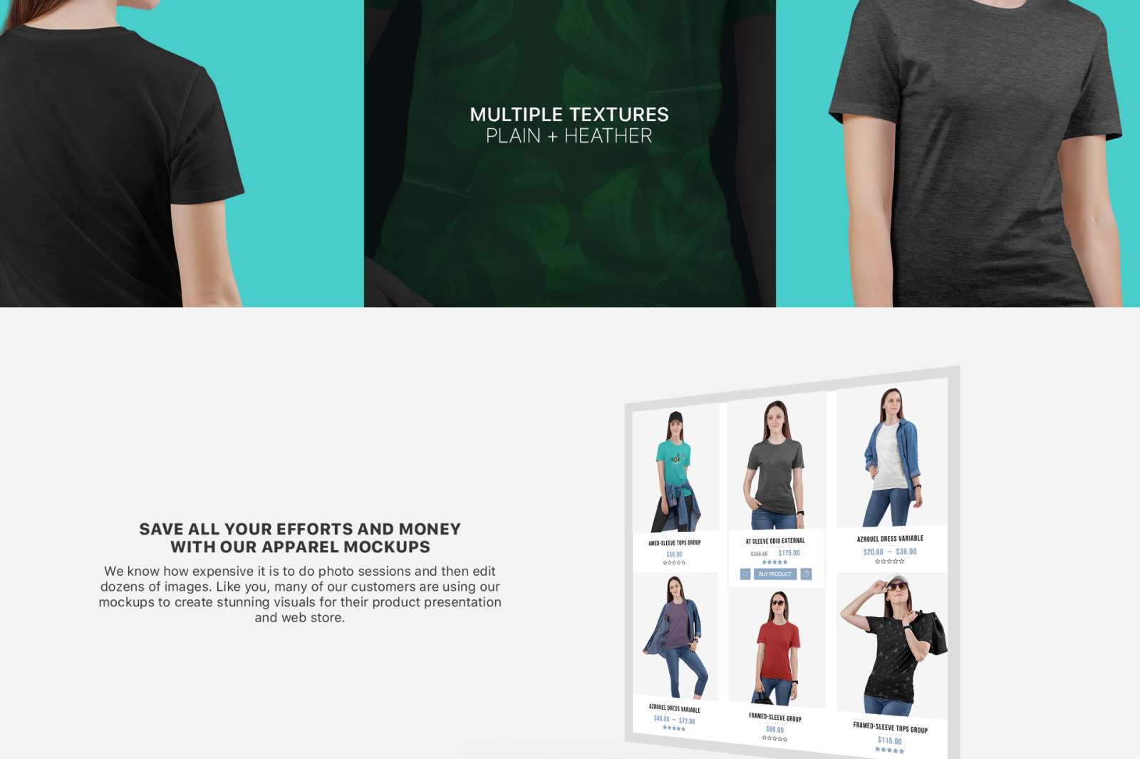 Women's Crew Neck T-Shirt Mockup Women's Crew Neck T-Shirt Mockup