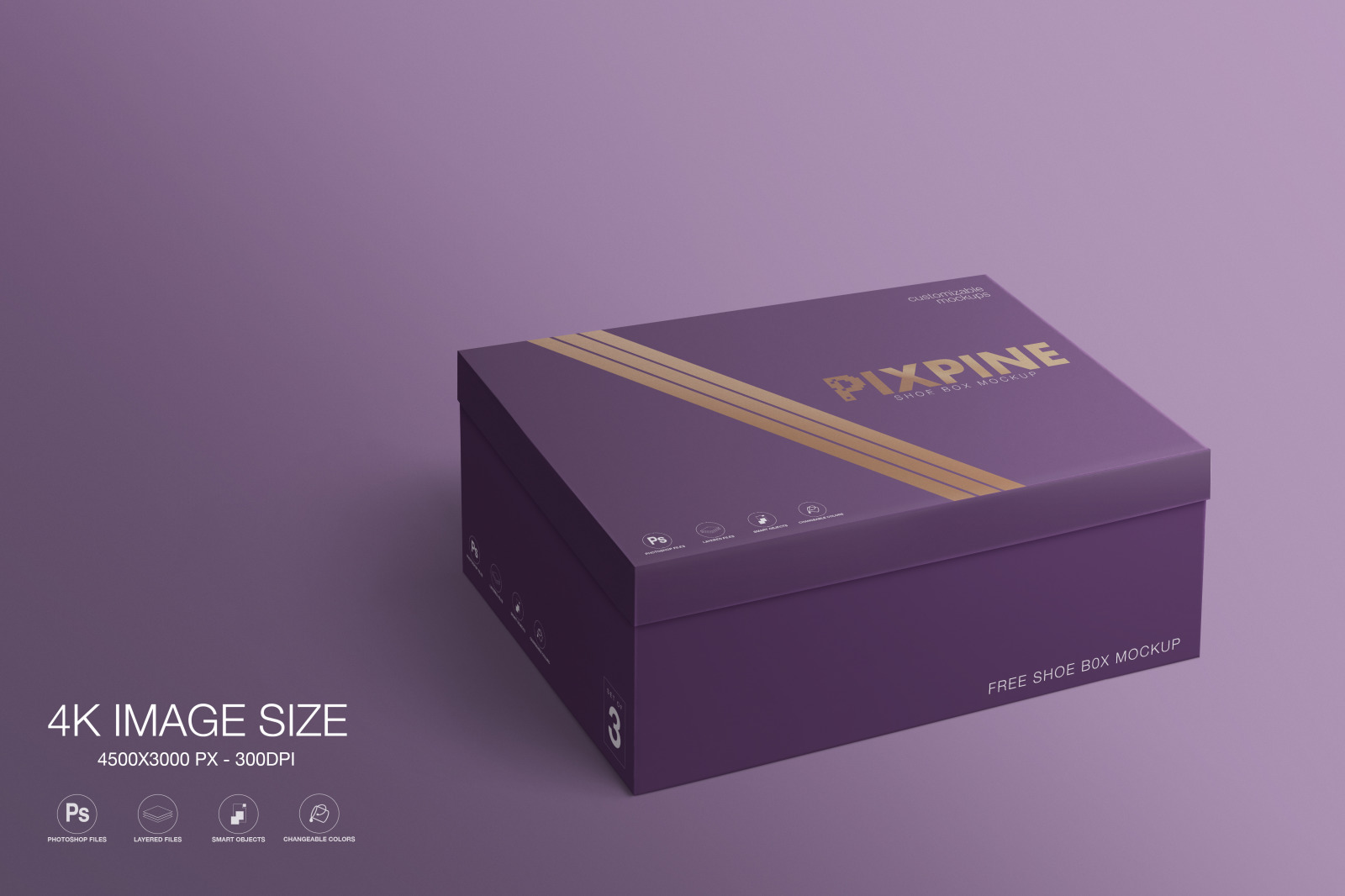 Free Shoebox Mockups - Set of 3 Free Shoebox Mockups - Set of 3
