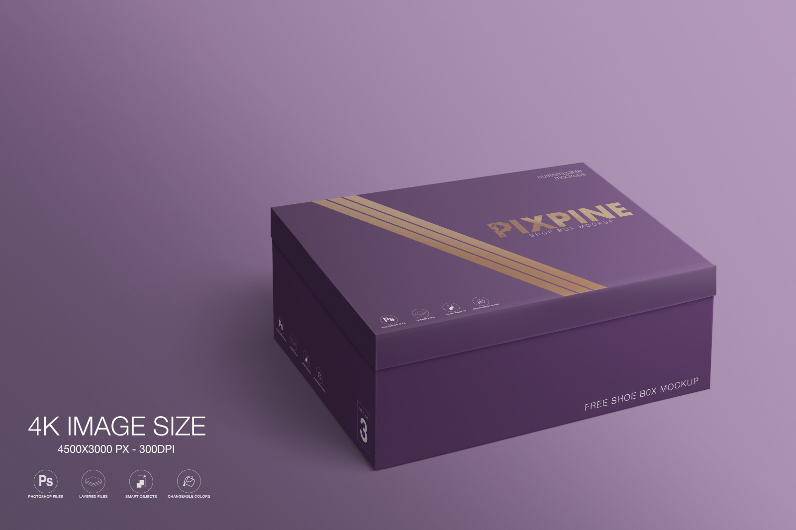 Free Shoebox Mockups - Set of 3