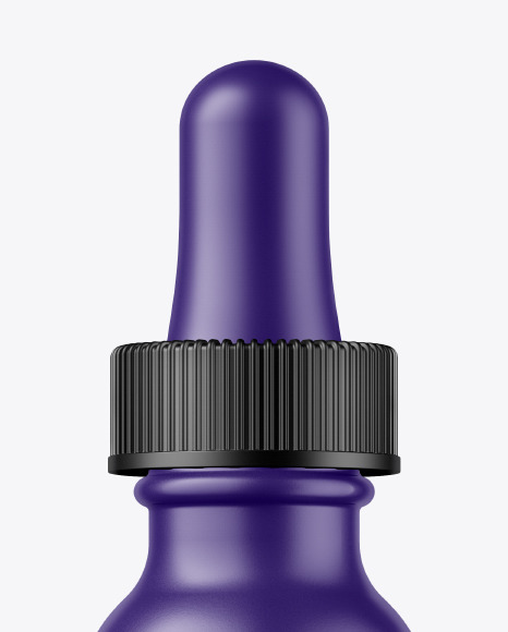 Matte Dropper Bottle Mockup