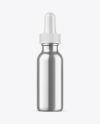 Metallized Dropper Bottle Mockup