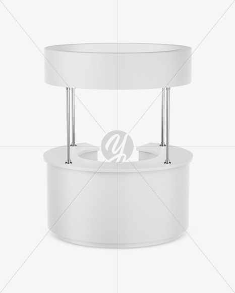 Matte Promo Stand Mockup