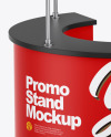 Matte Promo Stand Mockup