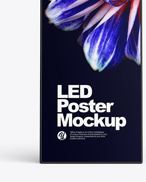 LED Poster Mockup