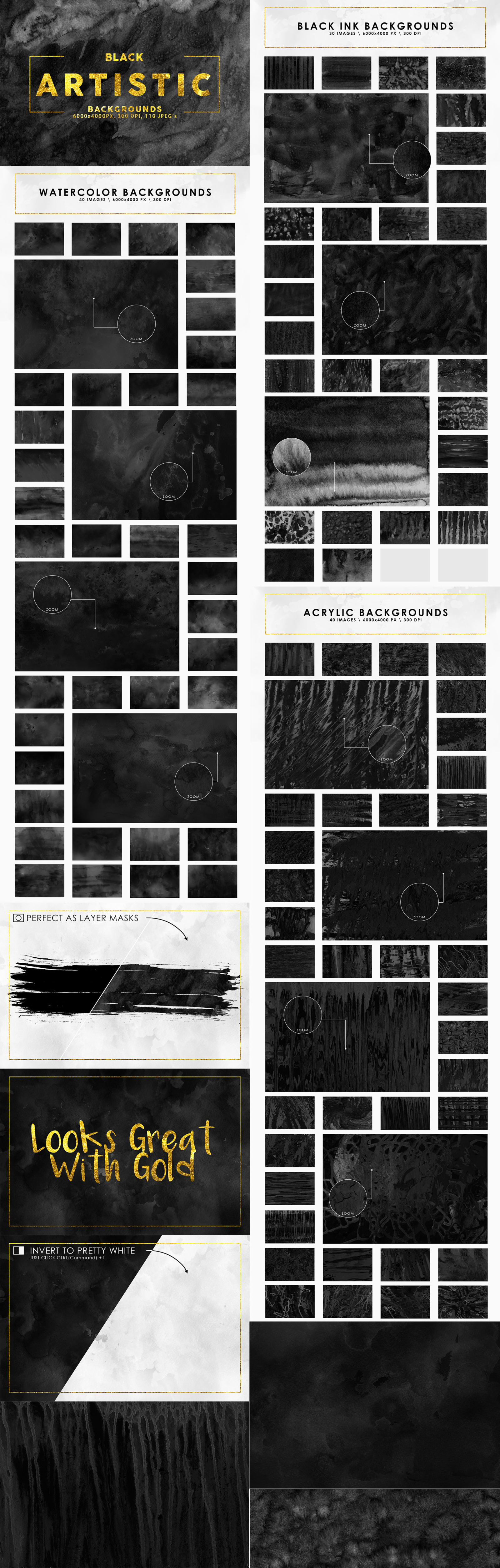 Aesthetic Backgrounds Bundle