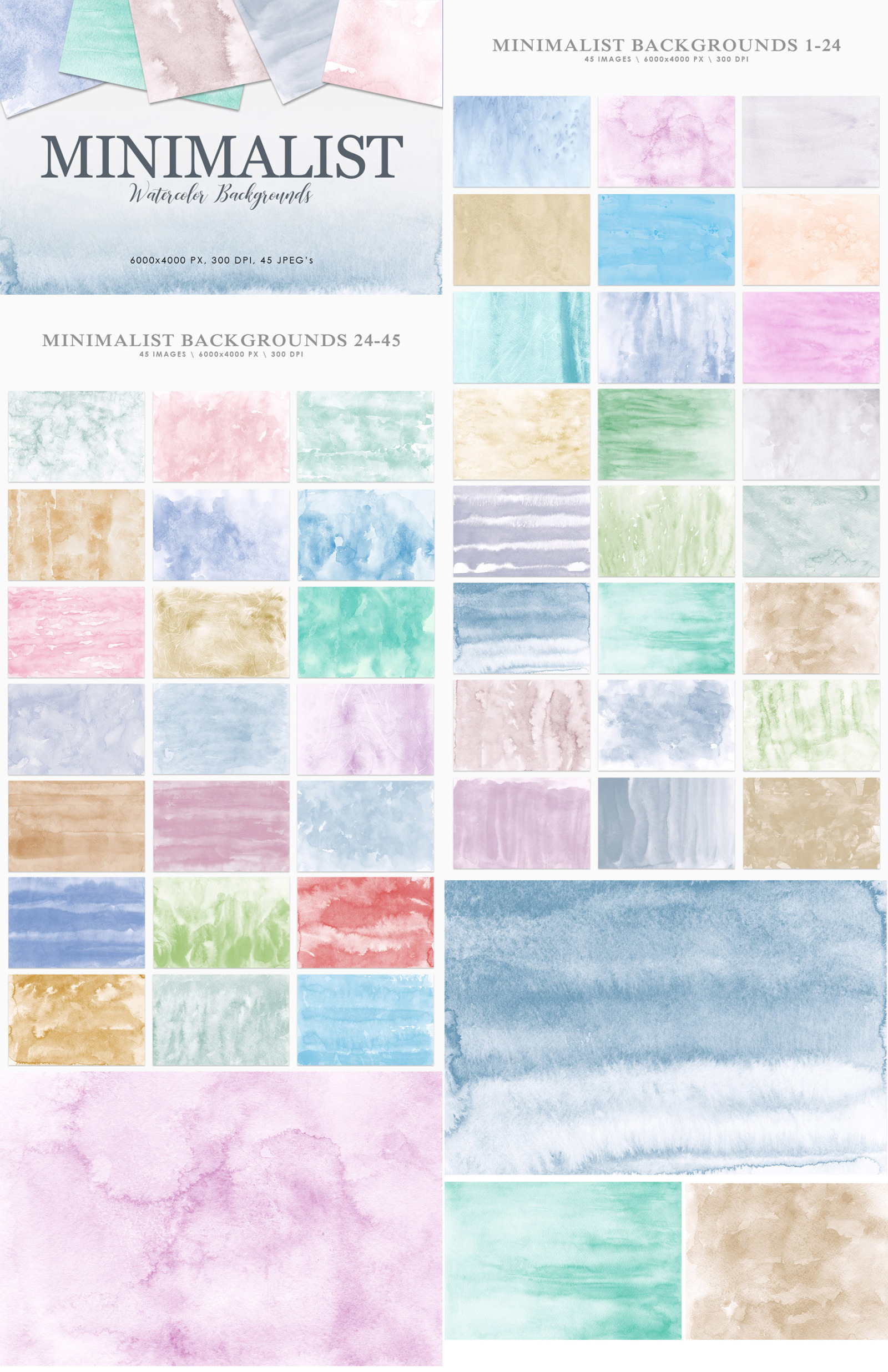 Aesthetic Backgrounds Bundle Aesthetic Backgrounds Bundle