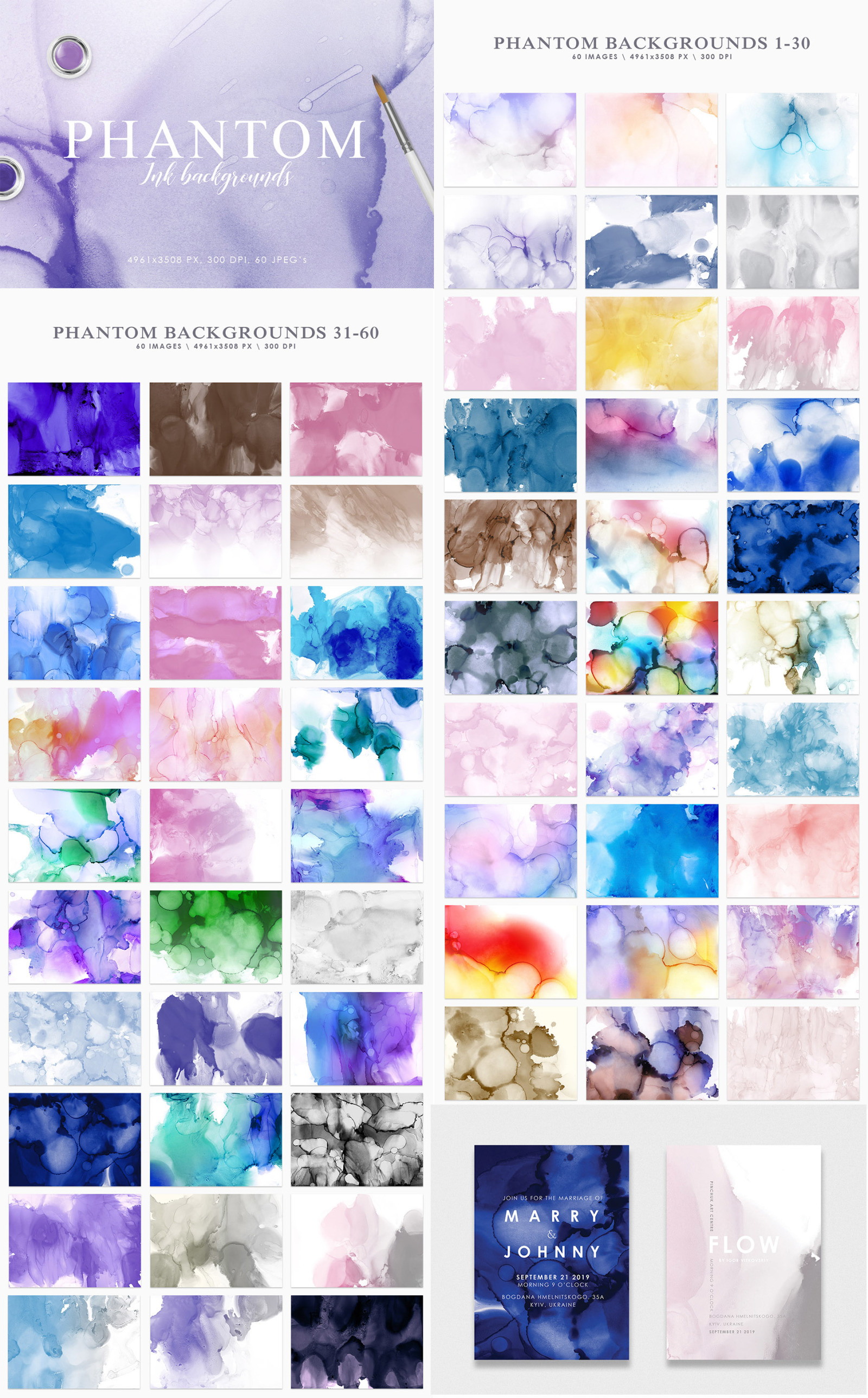 Aesthetic Backgrounds Bundle