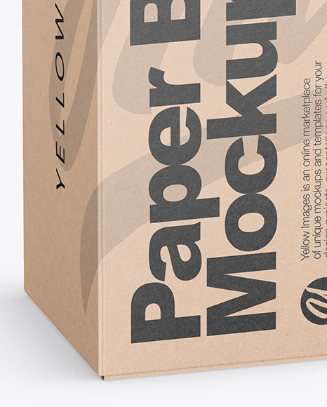 Kraft Box Mockup