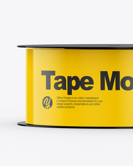 Glossy Tape Mockup