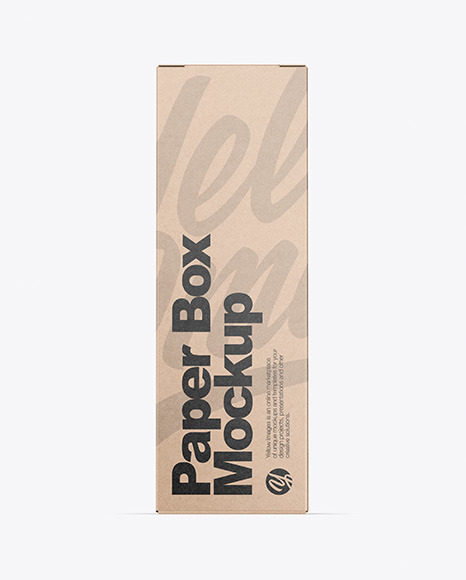 Kraft Box Mockup