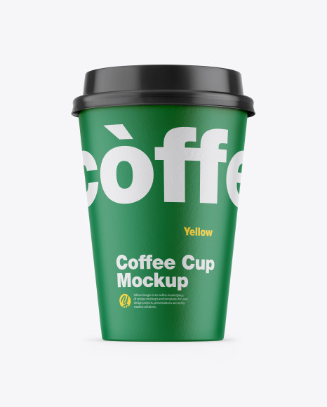 Paper Coffee Cup Mockup