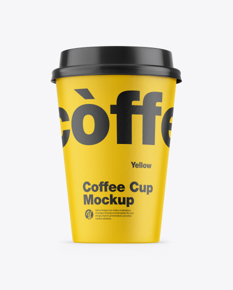 Paper Coffee Cup Mockup