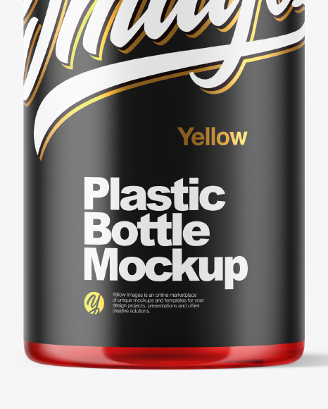 Plastic Bottle Mockup