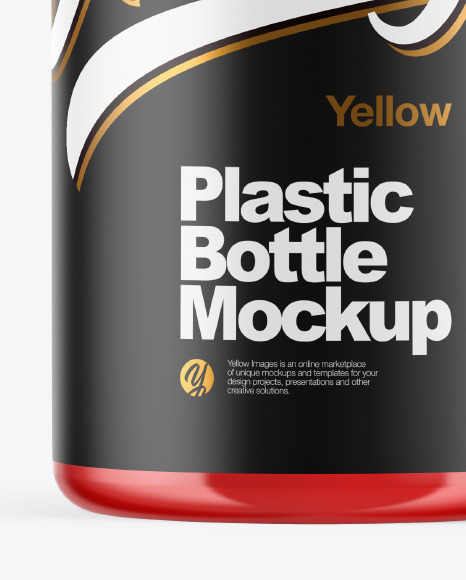 Plastic Bottle Mockup