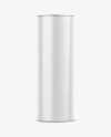 Glossy Paper Tube Mockup