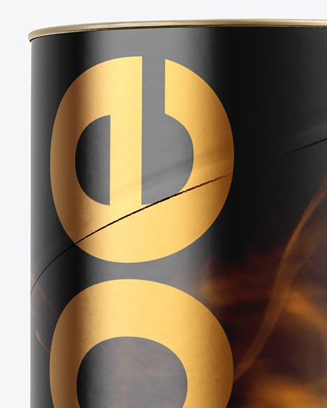 Glossy Paper Tube Mockup