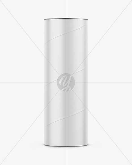 Matte Paper Tube Mockup