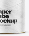 Matte Paper Tube Mockup