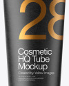 Glossy Cosmetic Tube Mockup