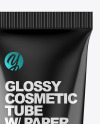 Glossy Cosmetic Tube Mockup