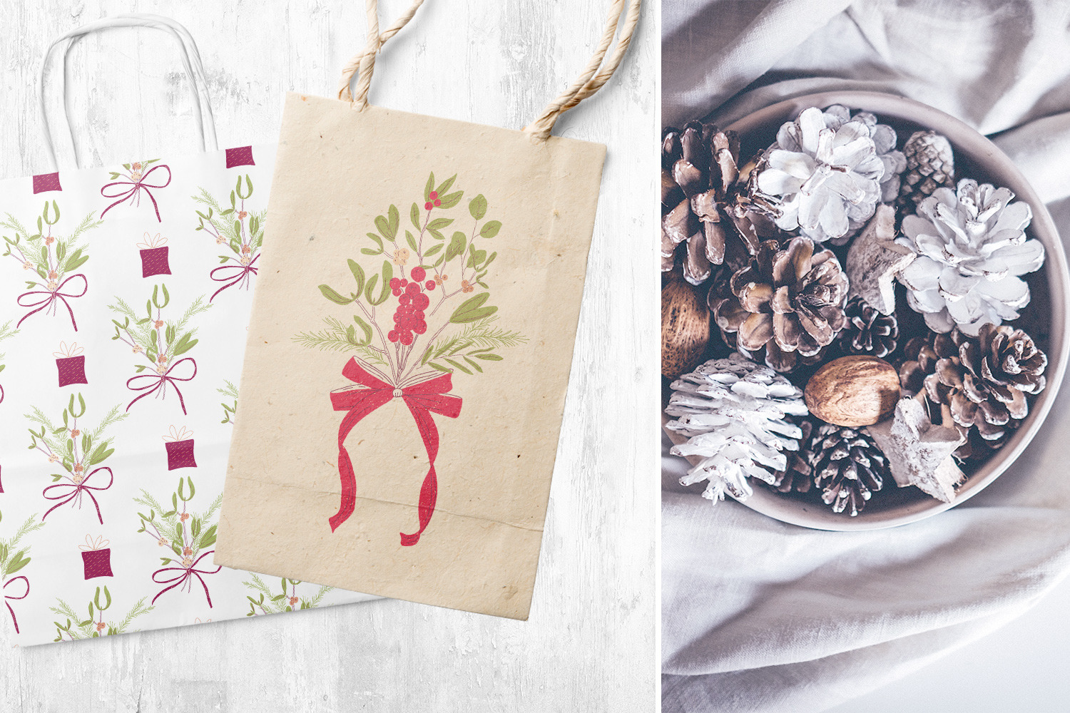 Mistletoe Christmas Design Kit Mistletoe Christmas Design Kit