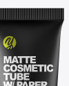 Matte Cosmetic Tube Mockup