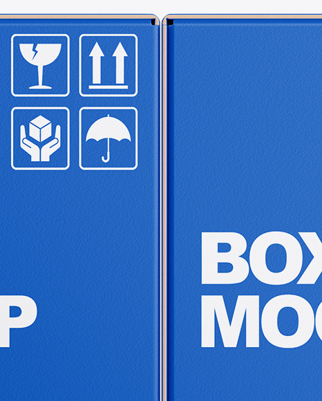 Two Paper Boxes Mockup