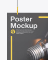 Glossy A2 Poster Mockup