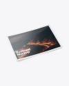 Glossy A5 Postcard Mockup