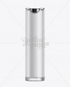 60ml Doublewall Airless Cosmetic Bottle with Pump Mockup