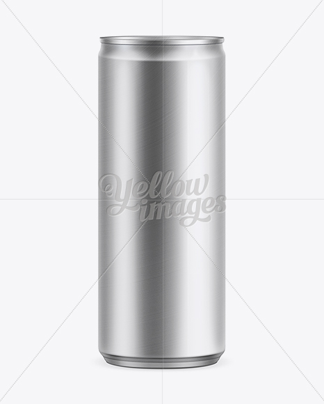 250ml Energy Drink Can Mockup