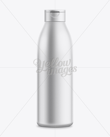 250ml Shampoo Bottle with Flip Top Cap Mockup