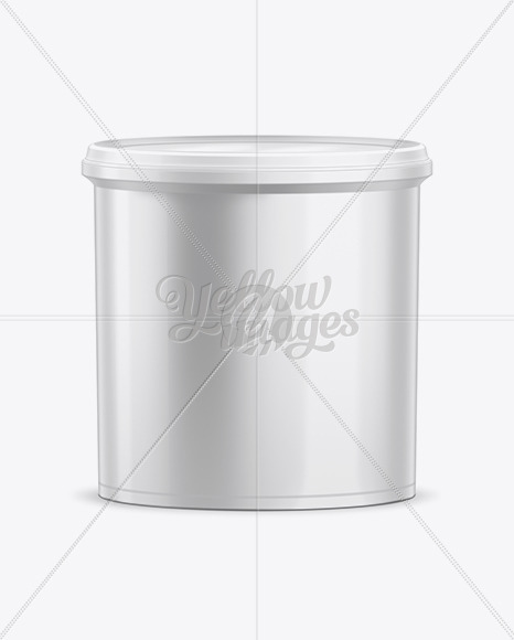 1L Paint Container Mockup