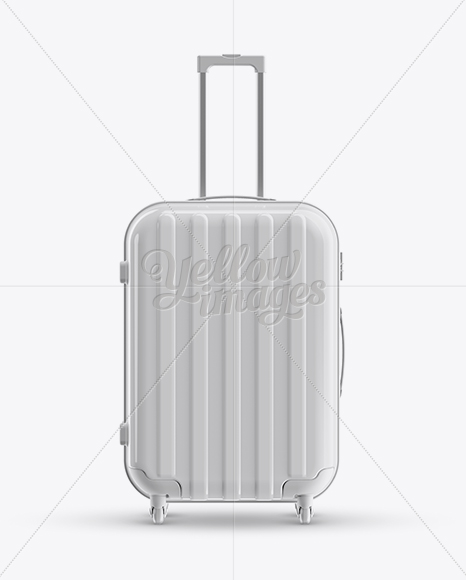 Travel Suitecase Mockup - Front View