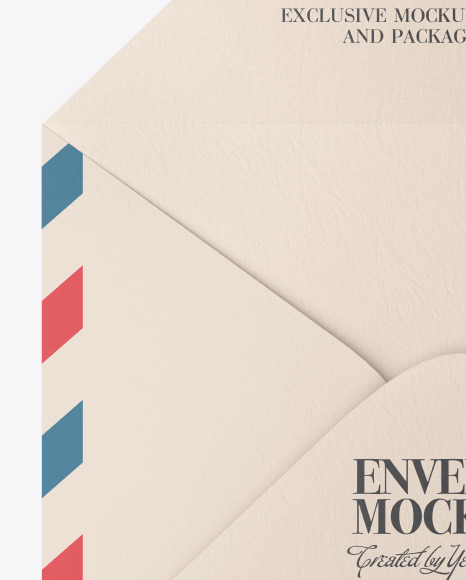 Textured Envelope Mockup