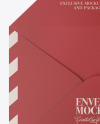 Textured Envelope Mockup