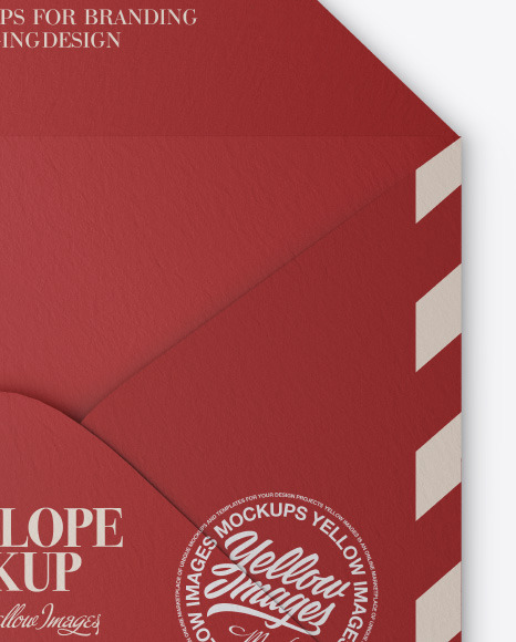 Textured Envelope Mockup