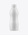 Matte Plastic Bottle Mockup