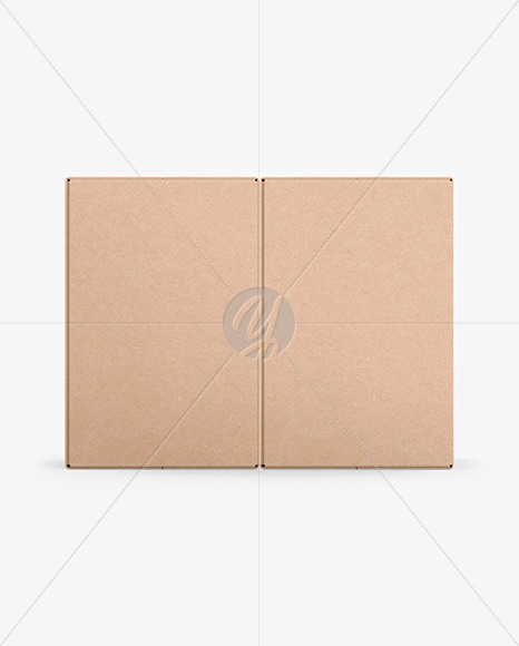 Two Kraft Boxes Mockup