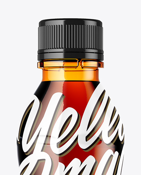 Amber Bottle Mockup Amber Bottle Mockup