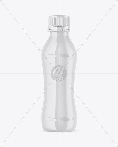 Glossy Bottle Mockup