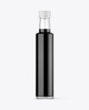 Clear Glass Balsamic Vinegar Bottle Mockup