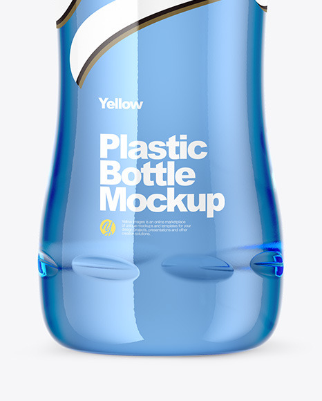 Blue Bottle Mockup