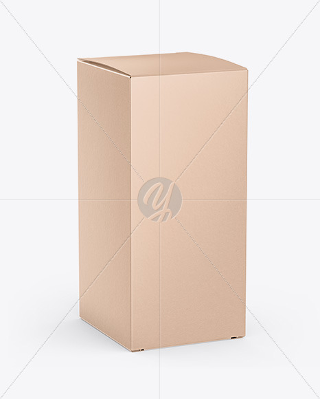 Kraft Paper Box Mockup