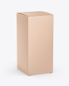 Kraft Paper Box Mockup