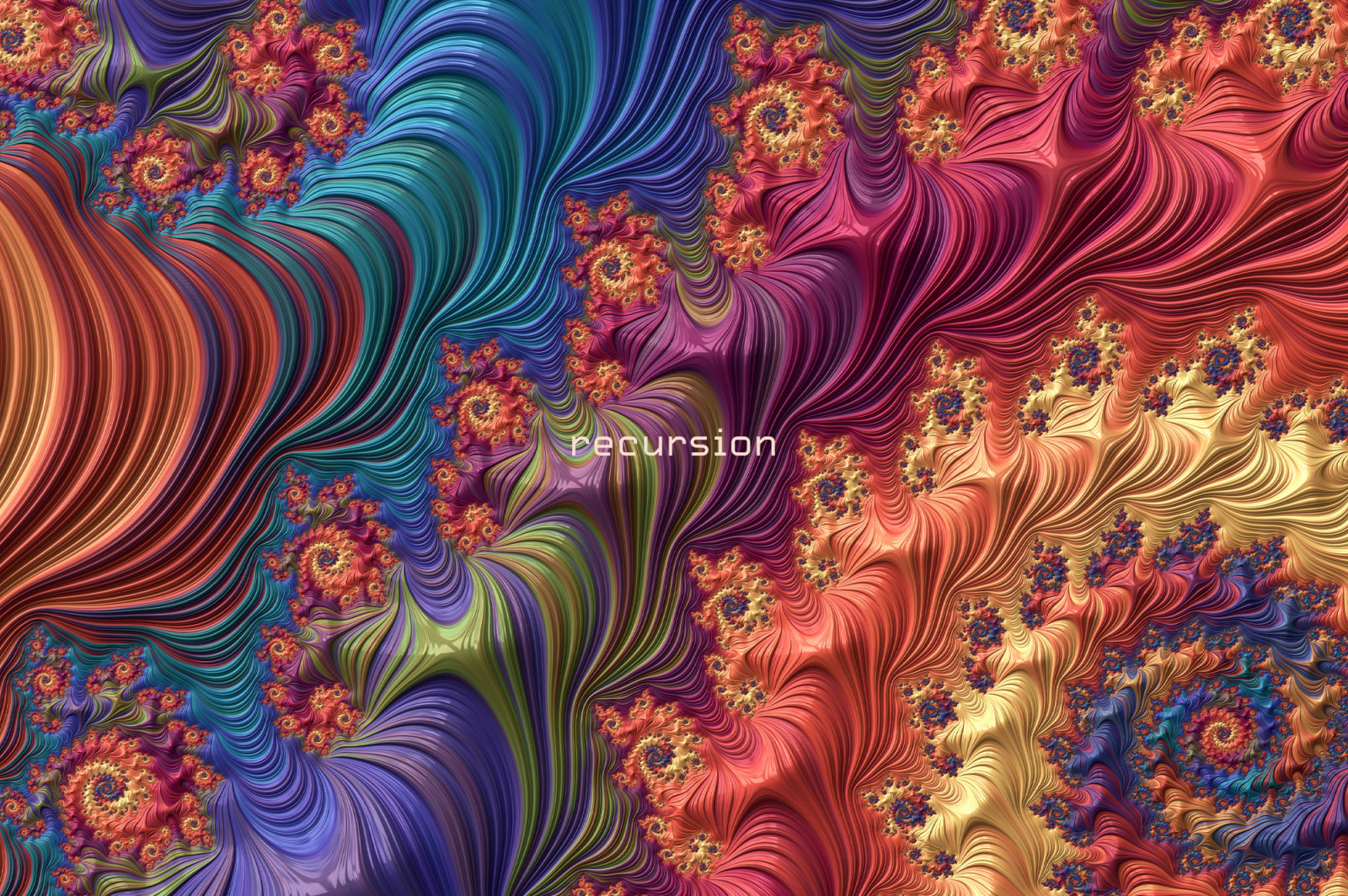 Recursion: Hi-res Fractal Textures