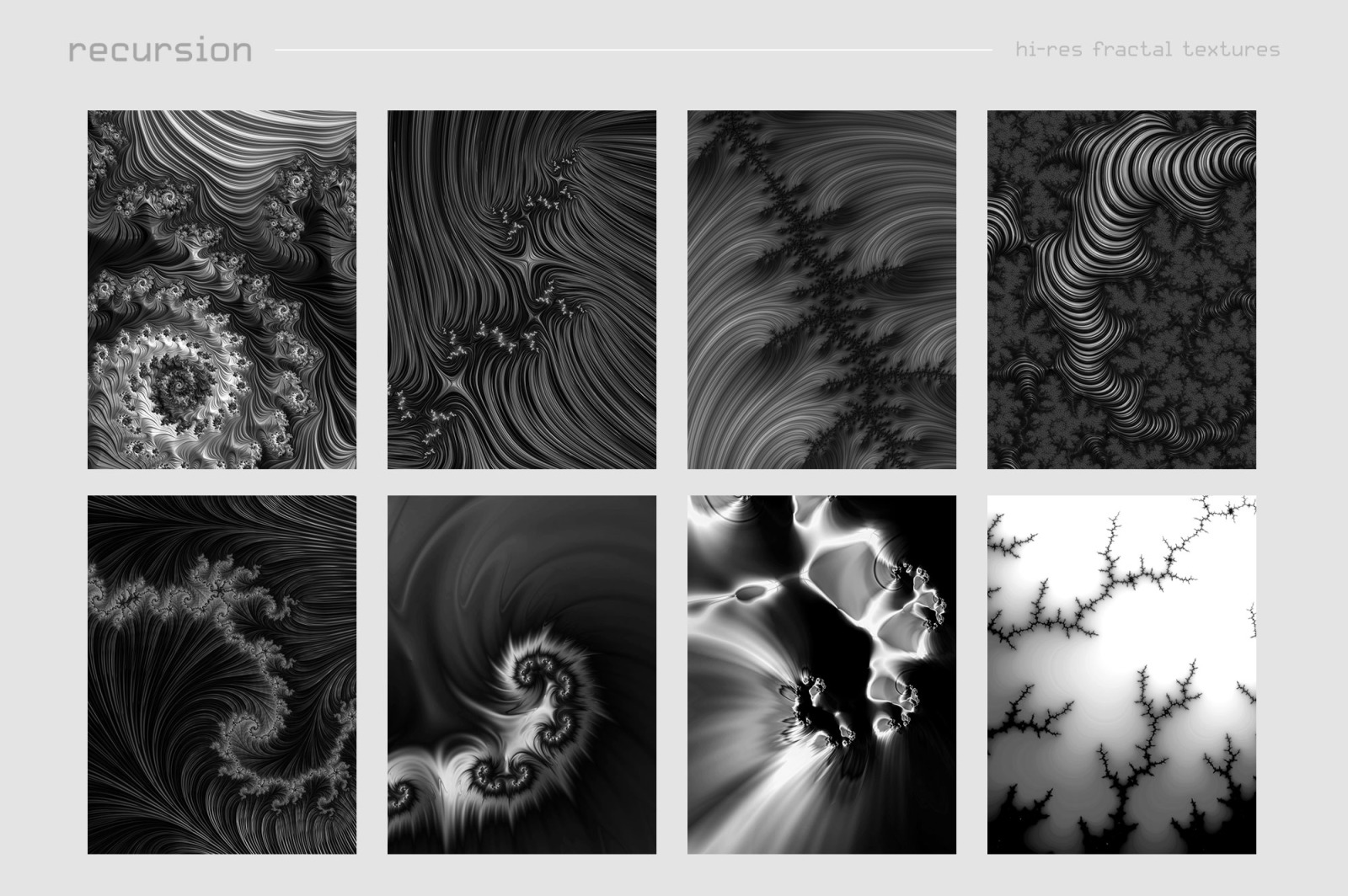 Recursion: Hi-res Fractal Textures Recursion: Hi-res Fractal Textures